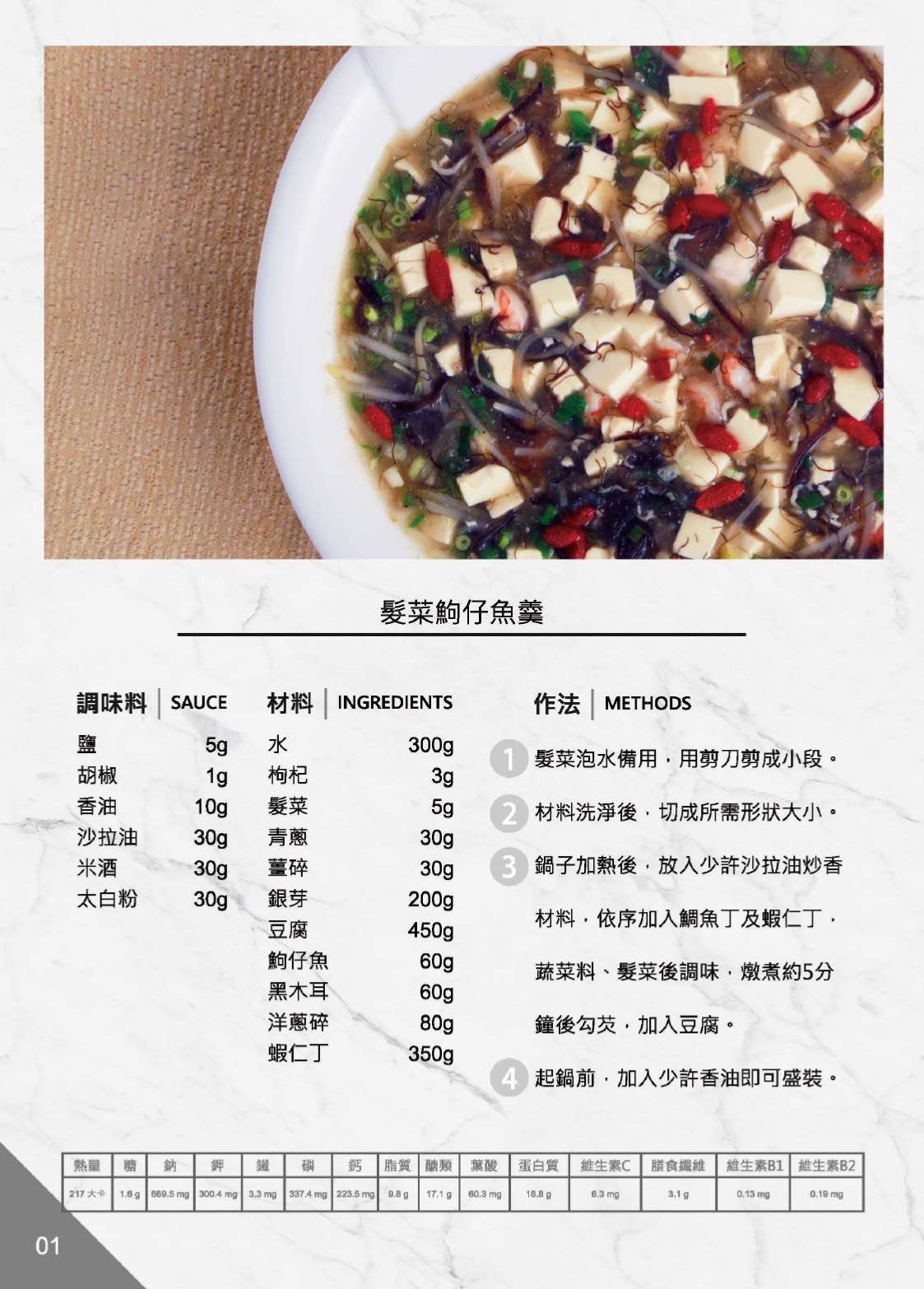 36道高齡銀髮健康食譜,讓老人不再只吃軟爛泥!