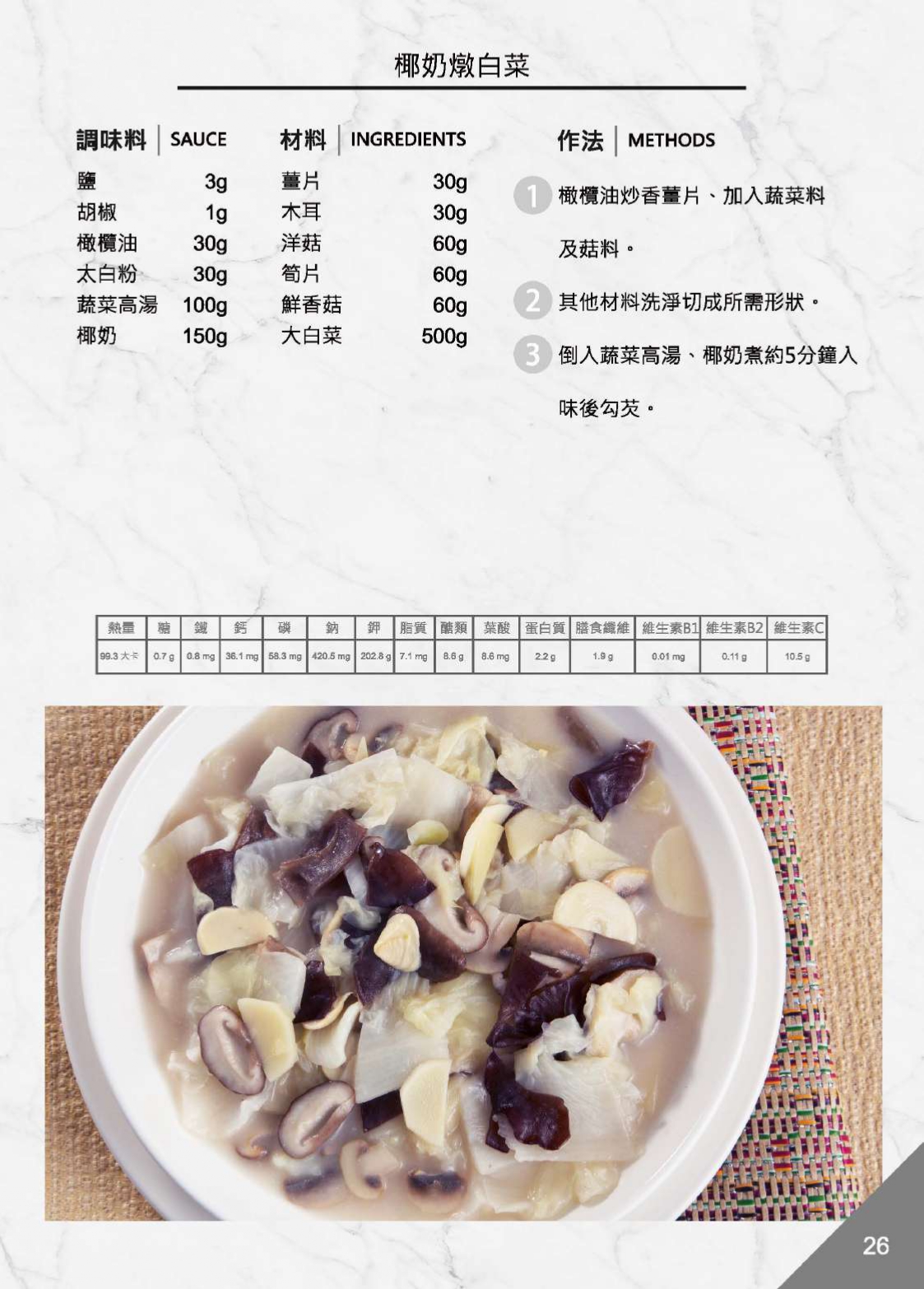 36道高齡銀髮健康食譜,讓老人不再只吃軟爛泥!