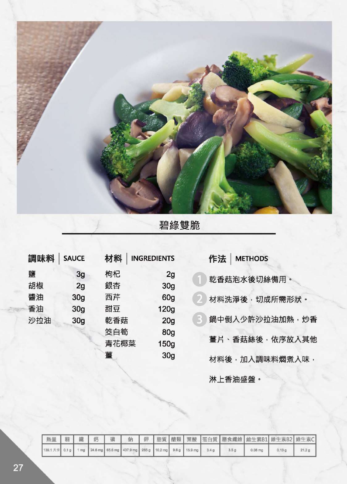 36道高齡銀髮健康食譜,讓老人不再只吃軟爛泥!