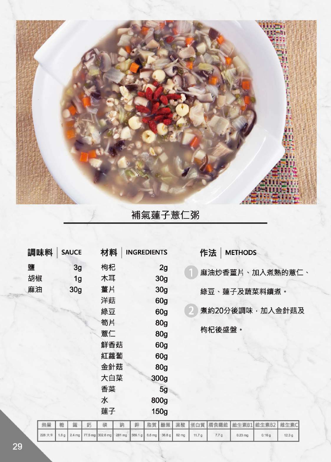 36道高齡銀髮健康食譜,讓老人不再只吃軟爛泥!